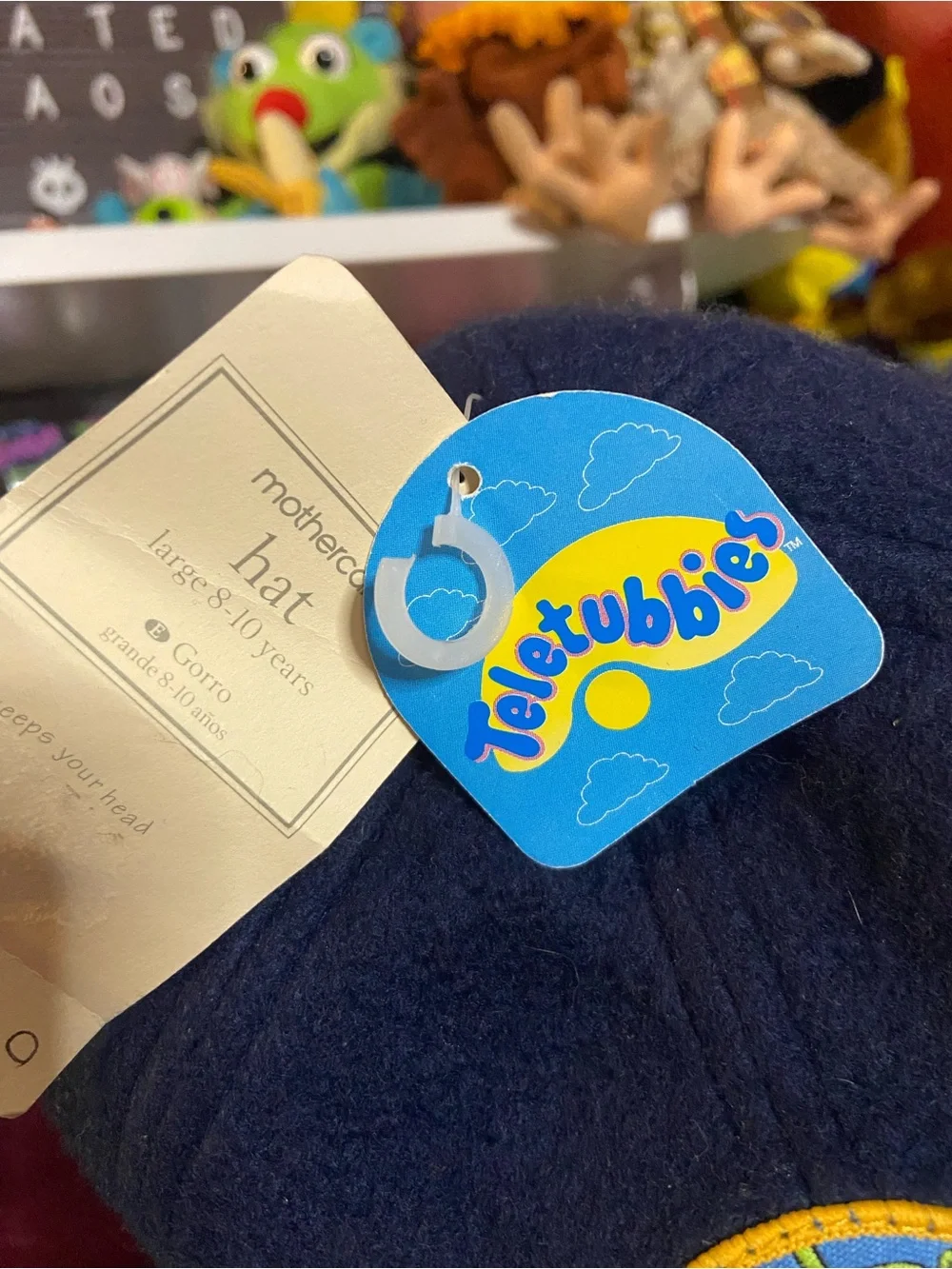Teletubbies Navy Kids Cap with Embroidered Character Patch